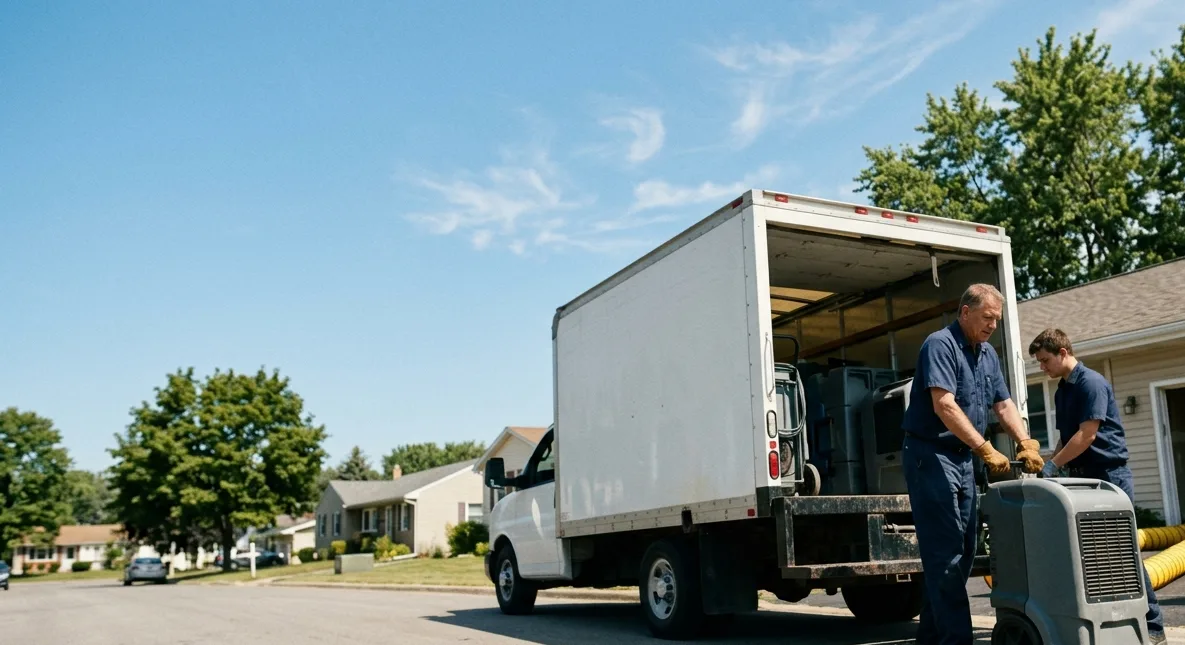 Water Damage Cleanup in Vermilion, IL near me